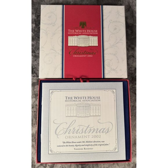 2002 The White House Historical Association Christmas Ornament - Picture 3 of 4
